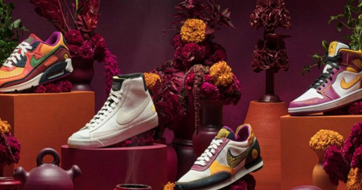 Nike celebra el Día de Muertos con esta colección de sneakers