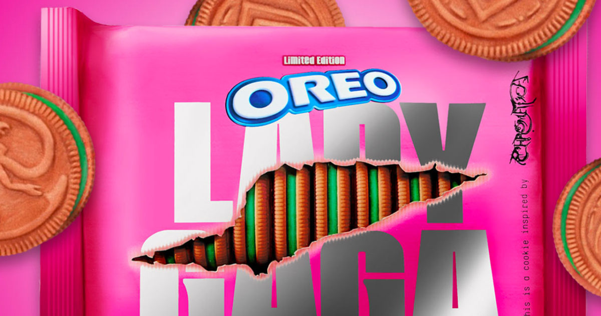 Oreo lanzó unas galletas rosas inspiradas en Lady Gaga