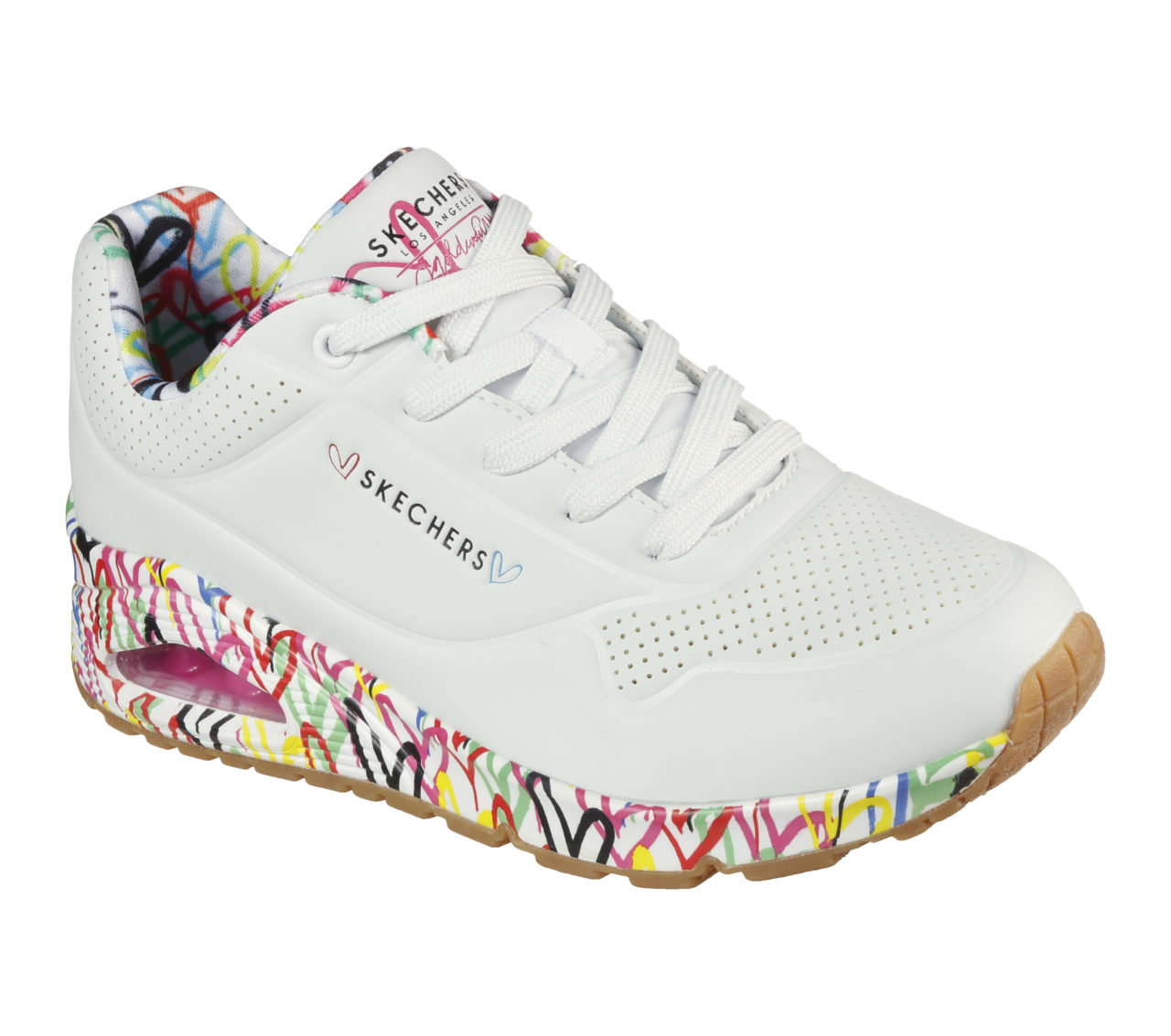 skechers corazones mujer