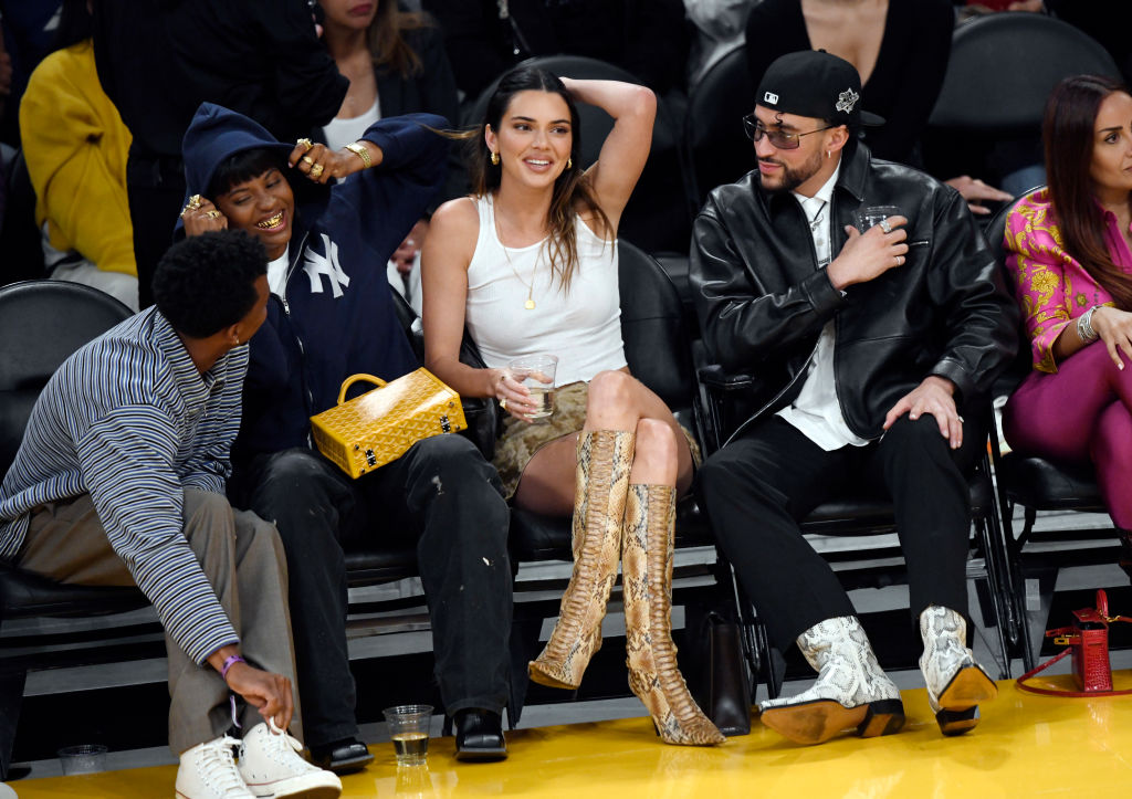 Bad Bunny at Lakers Game #badbunny #badbunnypr #badbunnytiktok